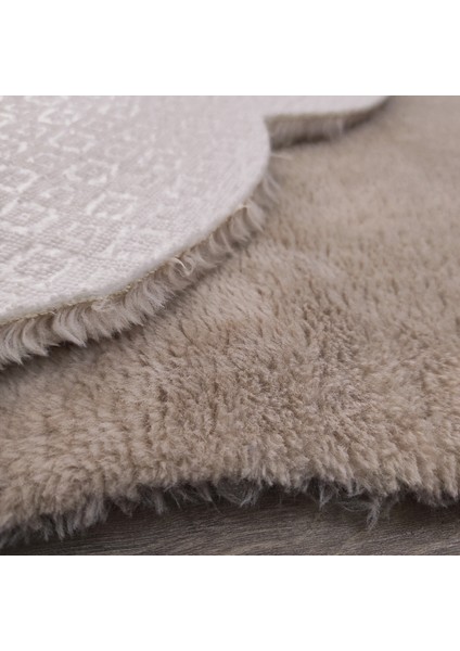 Vizon Marjinal Peluş Halı Dekoratif Oda Halısı Kaymaz Taban Pofuduk fırsatları
