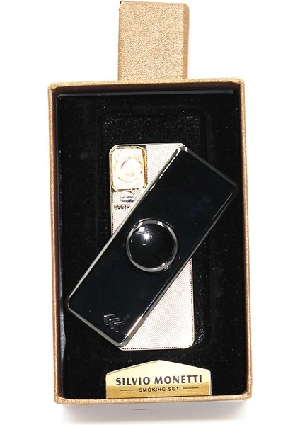 Siyah Şarjlı USB Çakmak SMC414USR005 modelleri