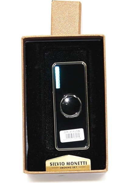 Siyah Şarjlı USB Çakmak SMC414USR005 fırsatları