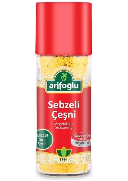 Sebzeli Çeşni 55 gr Cam