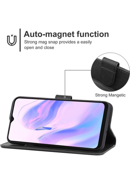 Blackview A70 Siyah Deri Telefon Kılıfı (Yurt Dışından) fiyatları