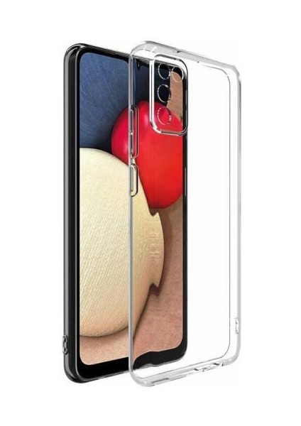 Samsung Galaxy A02S Şeffaf Slikon Kılıf