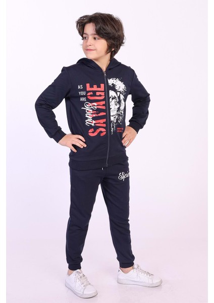 Toontoy Erkek Çocuk As You Are Baskılı Eşofman Takım
