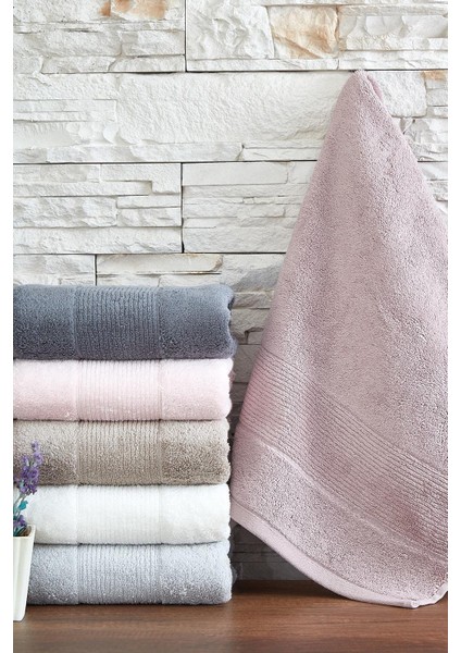 Pamuk 70X140CM 6'lı Banyo Havlu Seti - Kod 9401