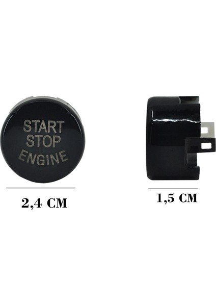 Bmw F10, F30 Için Start - Stop Düğme Kapağı