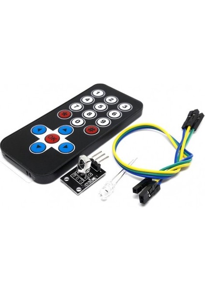 Arduino Ir Alıcı Verici Kumanda Seti - HX1838