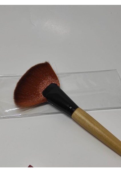 Lüx Ahşap Saplı Makyaj Pudra Fırçası Fondoten Allık Fırçası Pudra Fırçası modelleri