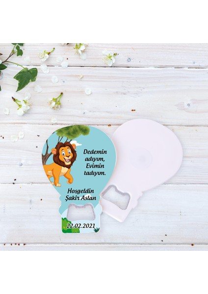 Balon Açacaklı Magnet Doğum Günü 25'li