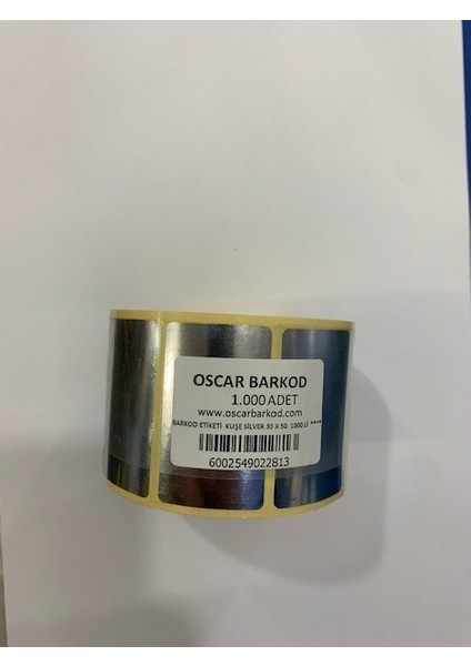 30X50 1000 Li Silver Kuşe