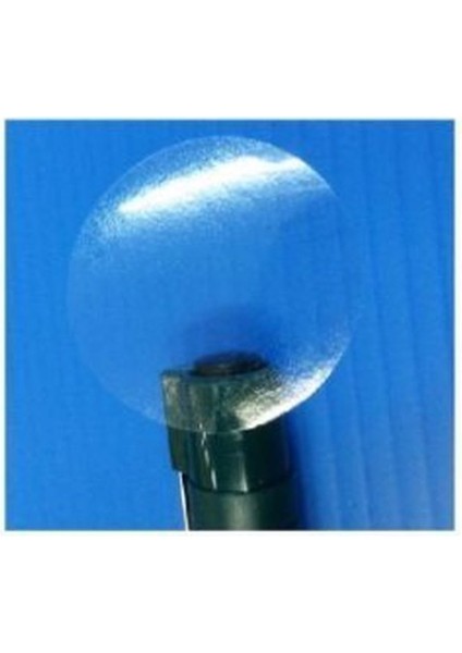 20 mm Pvc Şeffaf Yuvarlak Etiket 3000 Sarım