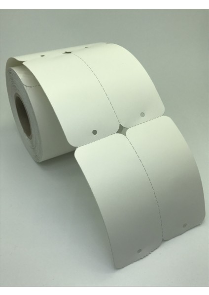 Karton Sallama Tekstil Etiketi Boş 50X100 2 Li 500 Sarım