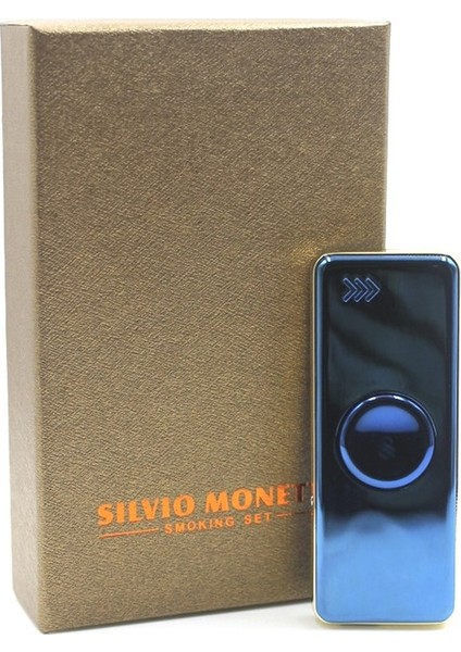 Mavi Şarjlı USB Çakmak SMC414USR003