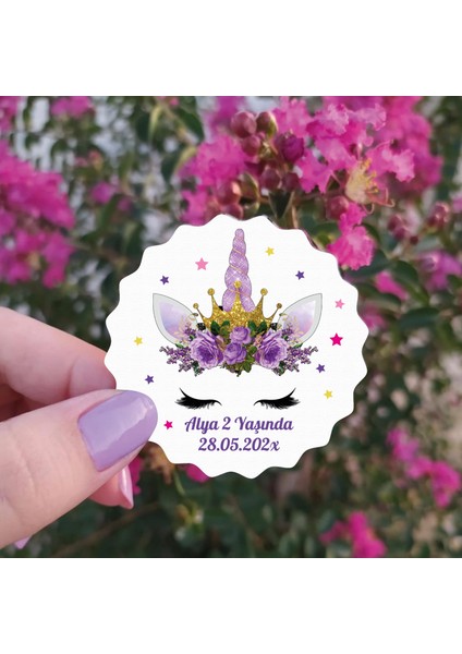Ahşap Magnet Kişiye Özel Bebek - Çocuk 25'li