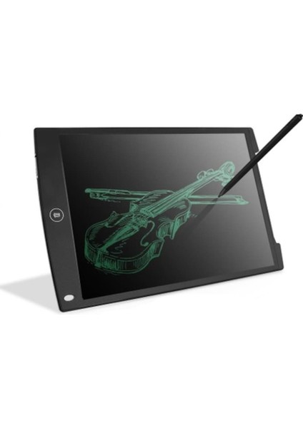 8.5" Dijital Kalemli Çizim Yazı Tahtası Grafik Tablet - Siyah