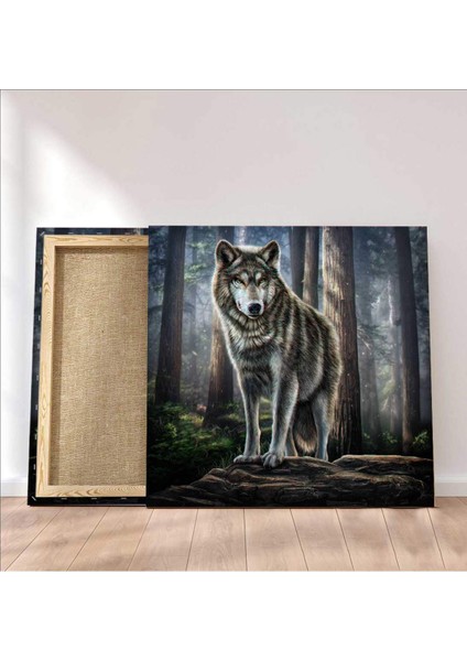 Kurt Resimli Kanvas Tablo fiyatları