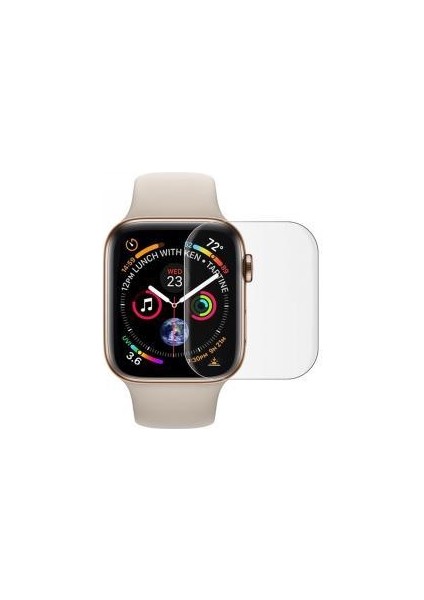 Apple Watch Uyumlu 5 44MM Ekran Koruyucu +1 Yedek