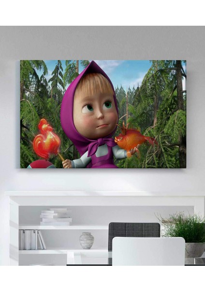 Çocuk Odası Için Dekoratif Kanvas Tablo