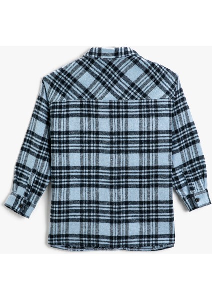 Erkek Çocuk Ekose Oduncu Gömlek Uzun Kollu Çift Cepli fiyatları