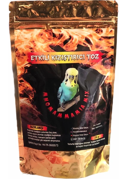 mnö MAMMAMİA mix Etkili Kızıştırıcı Toz 100 gr