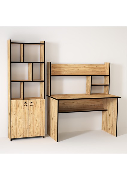 Decker Mayra 120 cm Çalışma Masası Takımı