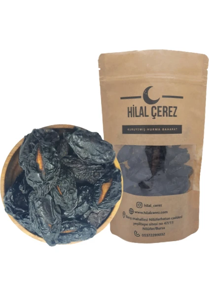 Hilal Çerez Erik Kurusu Çekirdekli 1 kg