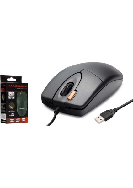 HN5605 Mouse Kablolu USB Çift Click 800 Dpı 120 cm DG-5605