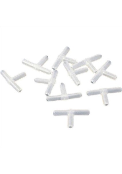 Akvaryum Hortumu Bağlantı Üçlü Hava Ayırıcı '' T '' - 5 Adet fiyatları