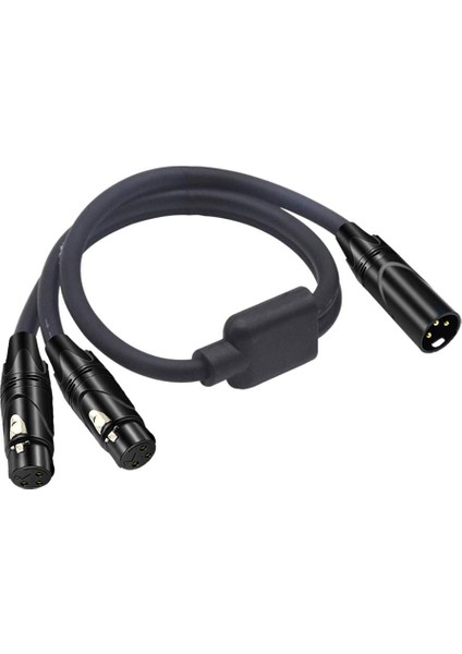3 Pin Xlr Mikrofon Kablosu Ses Siyah (Yurt Dışından)