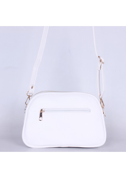 1228 Beyaz Suni Deri Bayan Çapraz Omuz Çantası fırsatları