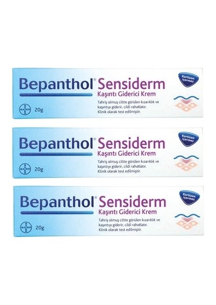 ® Sensiderm 20 Gr*3 Adet