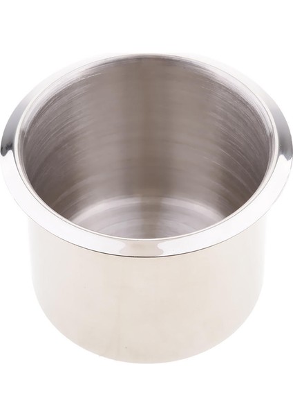 Tekne Rv Kupası Içecek Tutucu Paslanmaz Çelik Kupası Şişe Raf Gömme Kamp Araçları 68X55MM (Yurt Dışından)