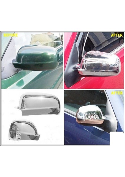 Seat Ibiza Krom Ayna Kapağı 2 Parça 1999-2002 Arası Paslanmaz Çelik fırsatları