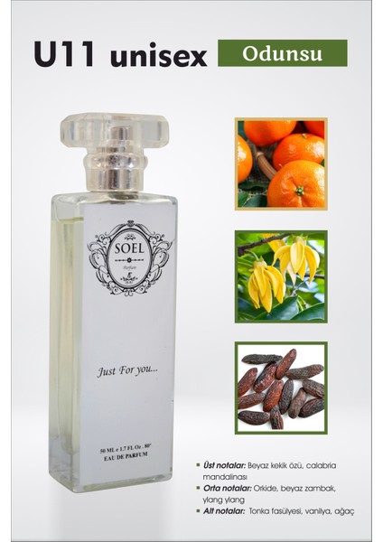 U11 Back Affgani 50 ml Edp Siyah