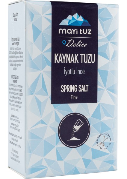 İyotlu İnce Kaynak Tuzu 600 gr