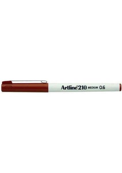 Fineliner Medium 210 Kahverengi 0.6mm