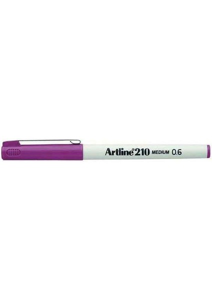 Fineliner Medium 210 Eflatun 0.6mm