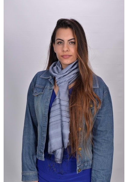 El Dokuması Kadın Ipek Şal