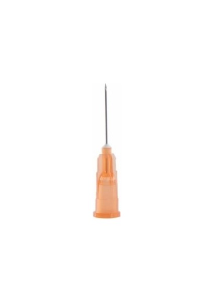Enjektör Iğnesi 0.5 x 16 Mm. Turuncu (25G x 5/8) 100 Adet