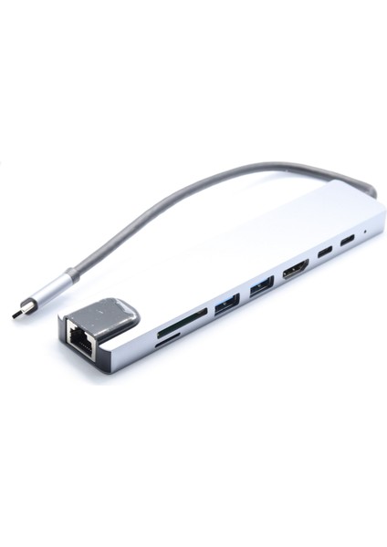 Type C USB Hub / Dock 8 In 1