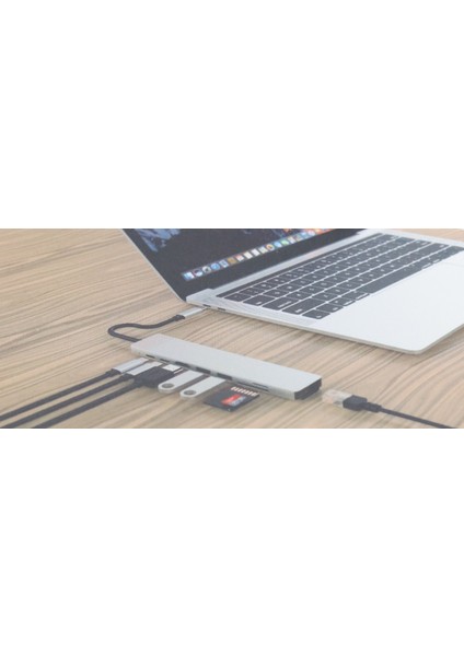 Type C USB Hub / Dock 8 In 1