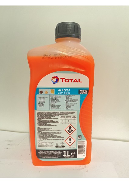 Glacelf Auto Supra -37C 1 Litre Kırmızı Antifriz