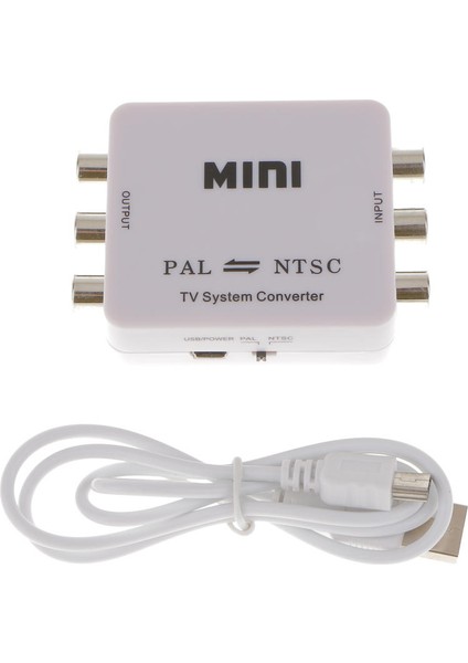 DVD Oynatıcı Için Ntsc Mini Iki Yönlü Tv Format Sistem Dönüştürücü (Yurt Dışından)