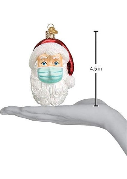 Yüz Maskesi Noel Süsleri (Yurt Dışından)