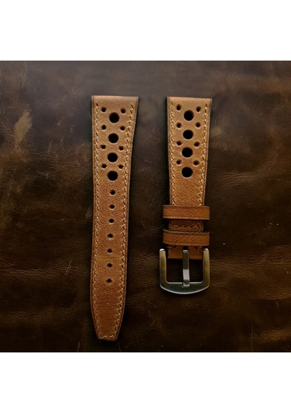 Craft 18MM Taba Rengi Full Dikiş Rally El Yapımı Deri Kordon modelleri