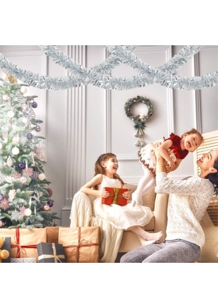 10FT Noel Tinsel Garland Ağacı Süsleme (Yurt Dışından) fırsatları