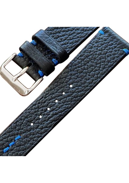 Craft Siyah-Mavi Minimal Dikiş El Yapımı Deri Kordon fiyatları