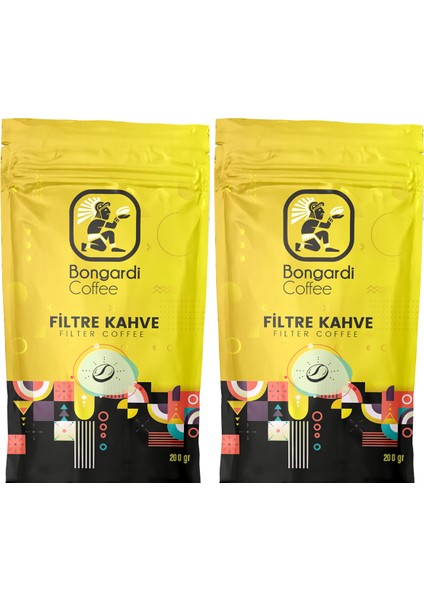2X200 gr Intense Filtre Kahve Makinesi Uyumlu Set