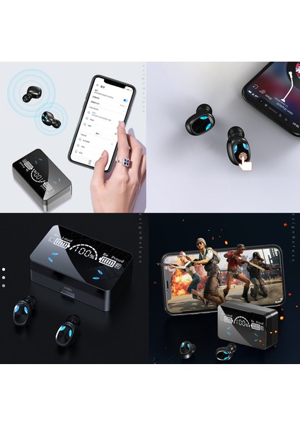 Kablosuz Bluetooth X3 Tws Kulak Içi Kulaklık Siyah (Yurt Dışından) modelleri