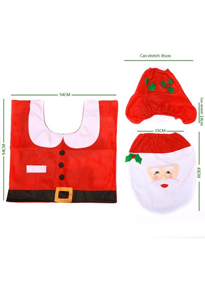 3 Parça Noel Banyo Seti (Yurt Dışından) fiyatları