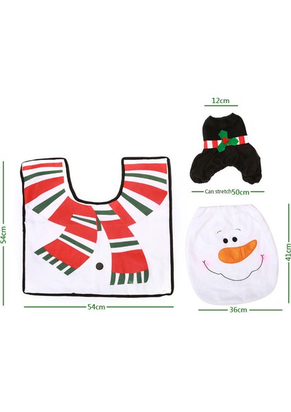 3 Parça Noel Banyo Seti (Yurt Dışından) fiyatları